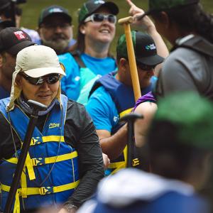 Duke Energy's Electric Glide team at practice.