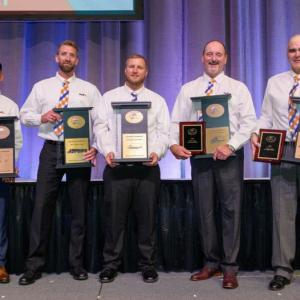 5 drivers holding awards