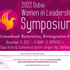 Women in Leadership Symposium flyer