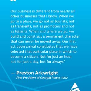 quote from Preston Arkwright