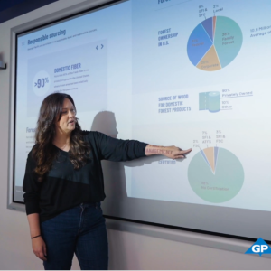 Allyson Prokes giving a presentation