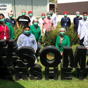 group of Hershey employees