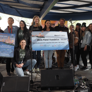 group photo on stage