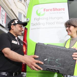 Delivering a package