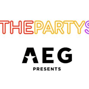 logos for AEG Presents and Keep The Party Safe