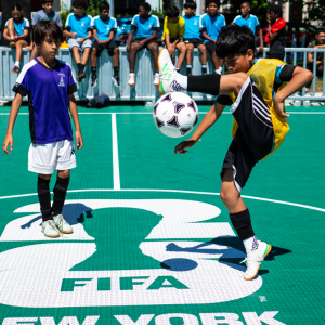 people playing soccer