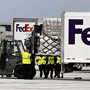 Formula Loading into FedEx truck