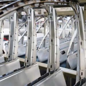 Vehicle doors in production