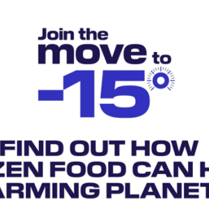 "And find out how frozen food can help a warming planet" 