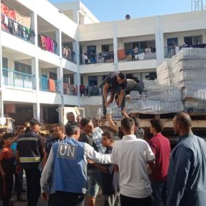 Nearly 340,000 people in Gaza are at risk of famine. 