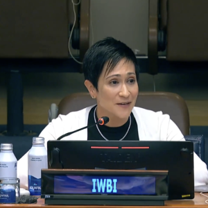 Rachel Hodgdon speaking