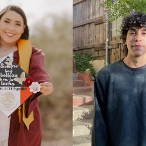 Sila Frayre and Ivan Martinez, graduates of alumni of Verizon Innovative Learning programs