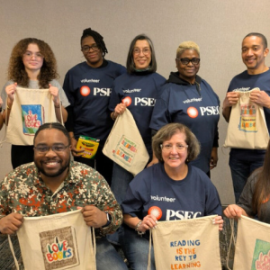 Group of PSEG volunteers
