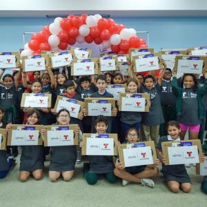 Comcast’s Project UP and NBCUniversal Telemundo Enterprises’ “El Poder En Ti” initiative have partnered with organizations across the country to donate thousands of laptops to Latino youth