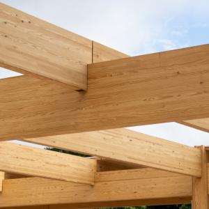 Prefabricated mass timber pieces 