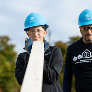 Habitat for Humanity volunteers