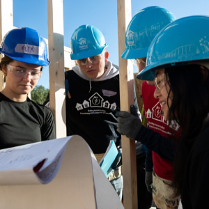 Habitat for Humanity volunteers