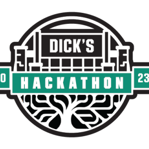 DICK'S Sporting Goods 2023 Hackathon logo.