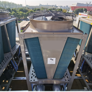 Several large heat pumps 