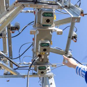 people working on a utility