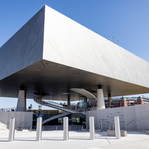 exterior of the museum