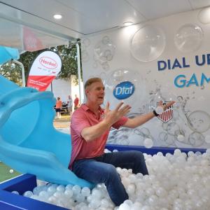 Alexi Lalas at event