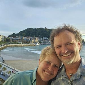 James Choate-Deeds and his wife Caryn