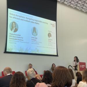 Joleen Ong senior director of brand and retailer membership at Cascale at Innovation Forum New York