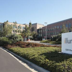 Illumina Campus in San Diego seen from the outside.