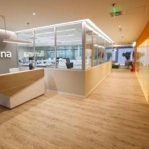 Illumina Regional Solution Center in Sao Paulo, Brazil. Front reception area shown in photo.