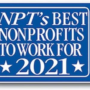 NPT's Best Nonprofits to Work for 2021 logo