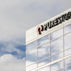 building with PURESTORAGE sign on it