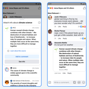 Screenshot of info finder