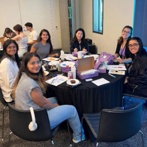 interns volunteering