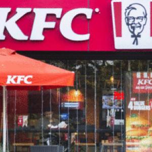 Exterior of a KFC restaurant