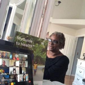 laptop and person reading