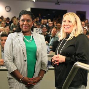 Amy Lynch and Lisa Williams