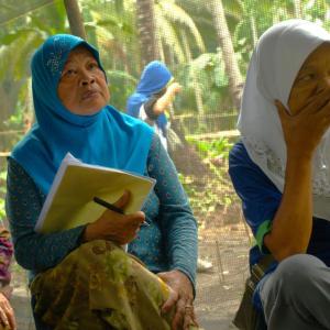 Earlier this year, Mardhia’s community savings group was among the participants in a iPrepared-organized Community Fair. / Photo from USAID