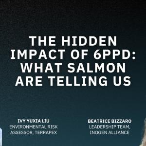 Photo showcasing the podcast title and guest speakers
