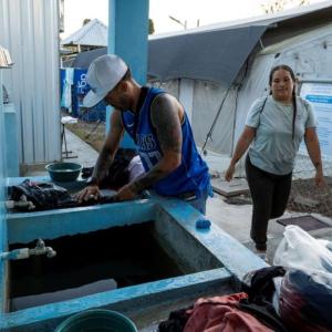 In Trojes, Honduras, migrants like Emmy find a temporary place to rest.  / Photo by Gonzalo Höhr