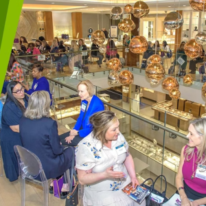 Women talking together