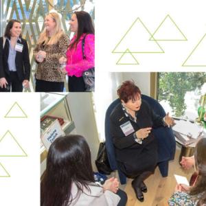 Women talking together