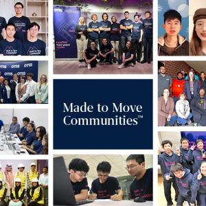 Photo collage of student winners