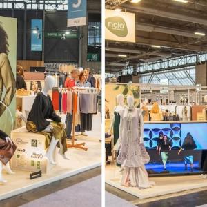 Naia™ booth in PV Paris 2025 fully demonstrates the variability and diversity of Naia™ fabrics.
