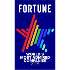 Fortune World's Most Admired Companies 2025 logo