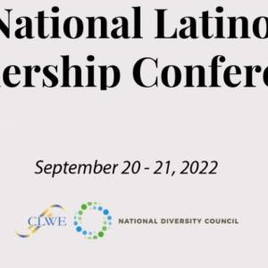 National Latino Leadership Conference banner