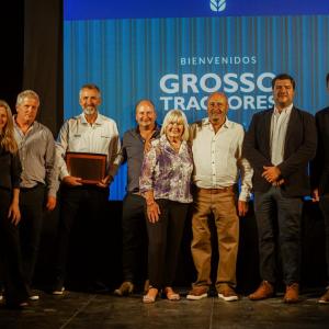 A group standing together