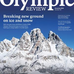 front page of Olympic Review