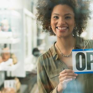 Mastercard store owner. 