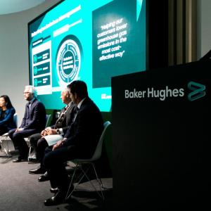 People sitting on stage